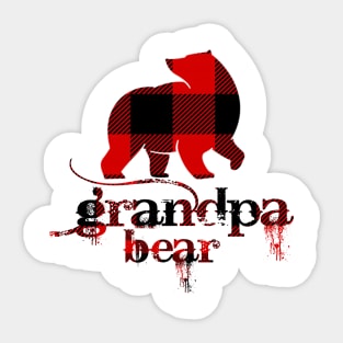 Grandpa bear Sticker